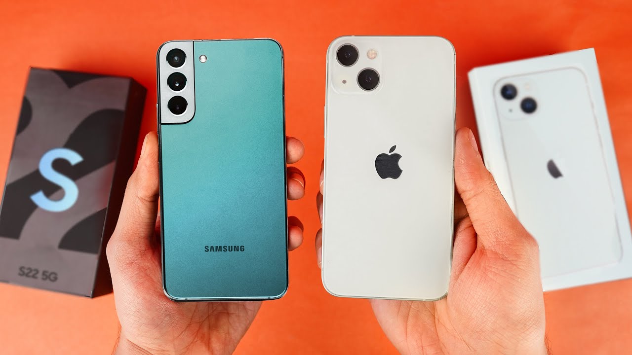 s22 vs iphone 13