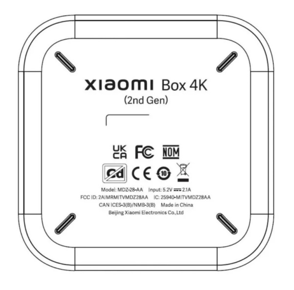 Xiaomi Box 4K 2nd Gen