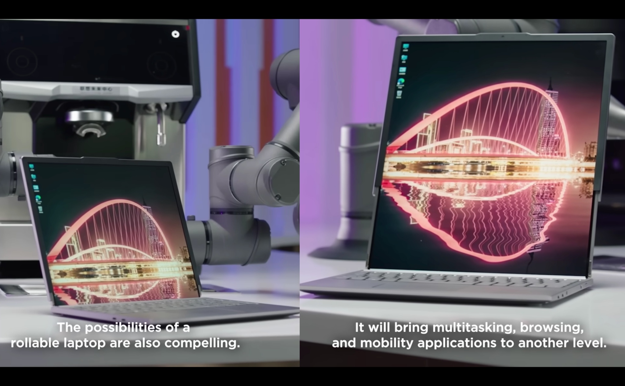 Lenovo giới thiệu giải pháp laptop cuộn tại sự kiện Lenovo Tech World 202