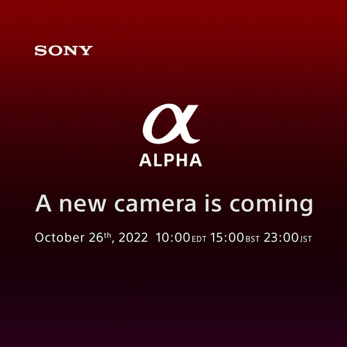 Sony ra mắt máy ảnh mới vào ngày 26/10: Sony A7RV?
