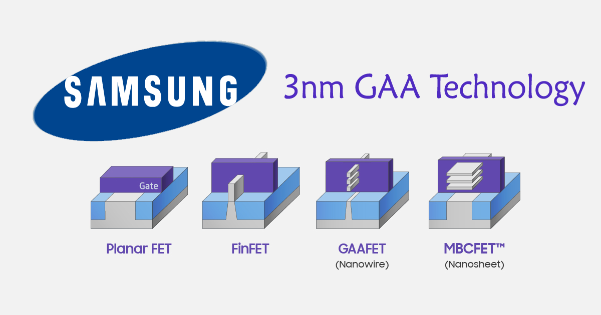 Samsung đang gặp khó khăn trong việc đưa vào sản xuất tiến trình 3nm GAAFET