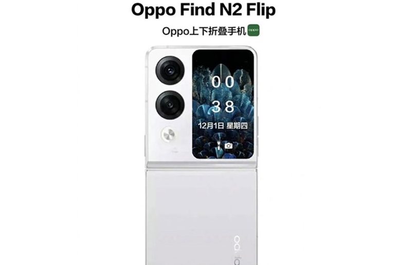 Hình ảnh rò rỉ của OPPO Find N2 Flip