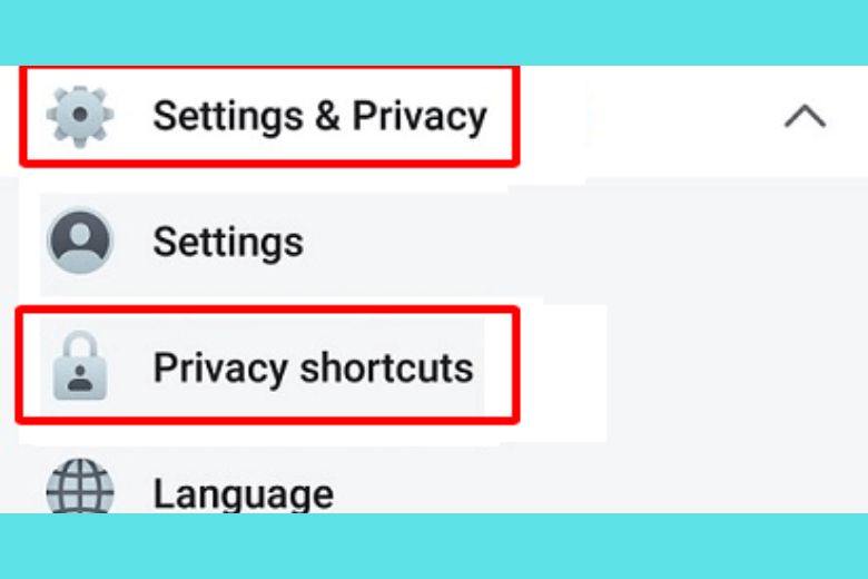 Privacy shortcuts
