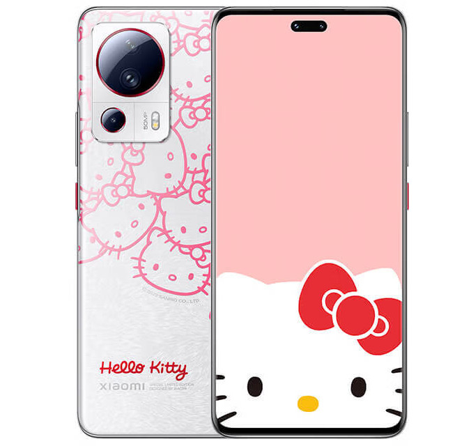Thiết kế trên Xiaomi CIVI 2 Hello Kitty Limited Edition