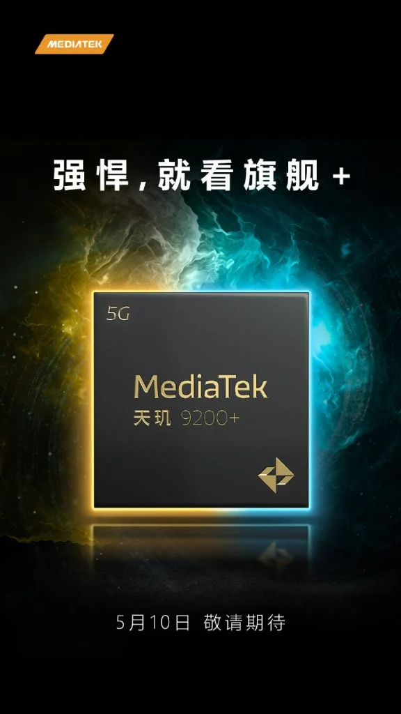MediaTek Dimensity 9200+ sẽ được ra mắt vào 10-5 tới