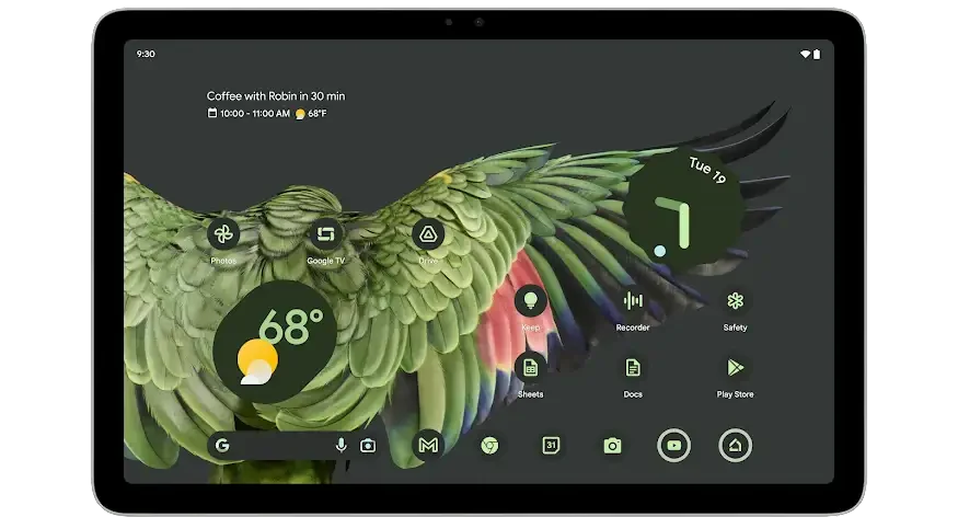 Google Pixel Tablet ra mắt: Google Tensor G2, giá từ 499USD