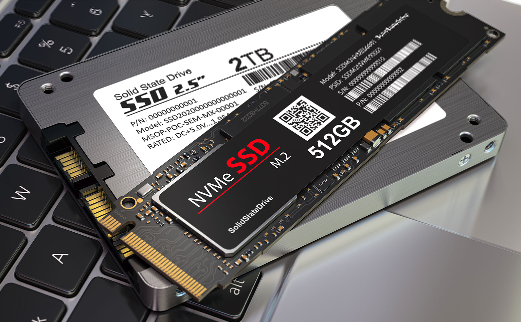 SSD có tốc độ đọc ghi ấn tượng so với HDD