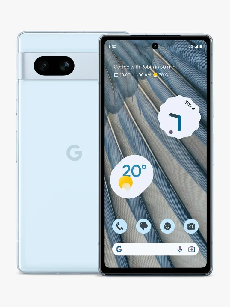 Thiết kế trên Google Pixel 7a