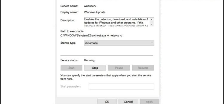 Các bước để tắt cập nhật tự động trên Windows 10