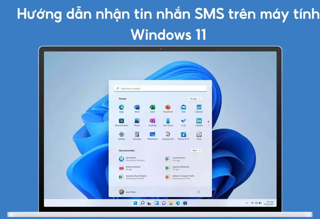 Hướng dẫn nhận tin nhắn SMS trên máy tính Windows 11