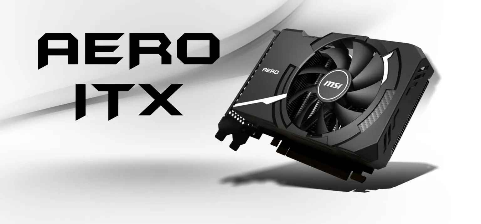 MSI GeForce RTX 4060 AERO ITX: Card đồ họa hoàn hảo cho các bộ máy chơi game nhỏ gọn